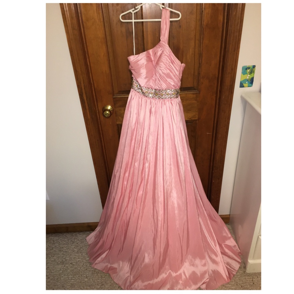 Pink formal dress